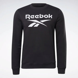RA-T1 (Reebok identity french terry big logo crew black) 42294095 REEBOK