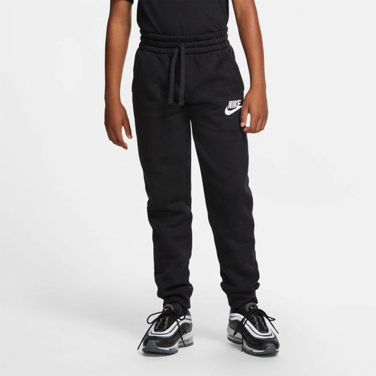 NA-S30 (B nike sportswear club fleece jogger pant black/white) 52192558 - Otahuhu Shoes