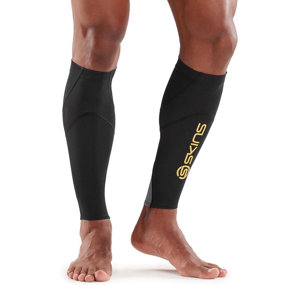 SK-B (ESTL UNISEX CALFTIGHTS MX BLK/YELLOW) 21893600 - Otahuhu Shoes