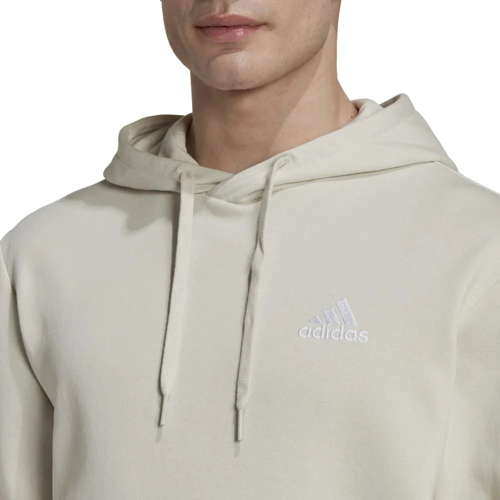 AA-S14 (Adidas feel cozy hoodie aluminium/white) 62294605 ADIDAS