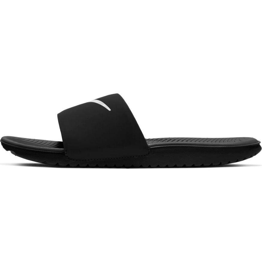 N-Q93 (NIKE KAWA SLIDE (GS/PS) BLK/WHT) 11791700 - Otahuhu Shoes