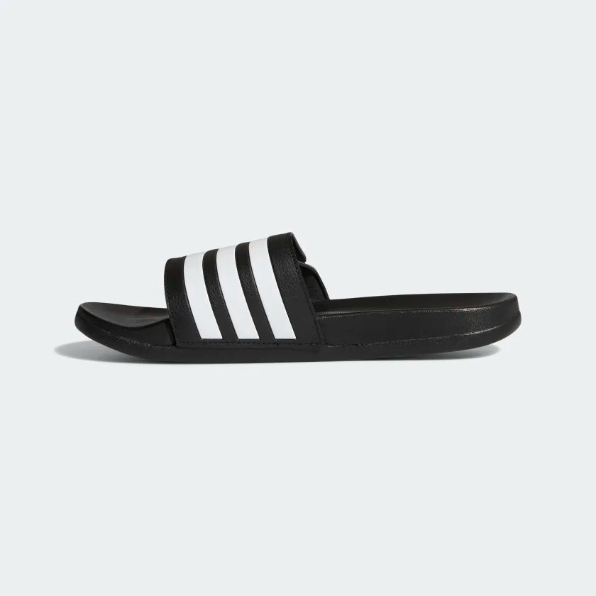 A-G65 (ADILETTE COMFORT ADJUSTABLE BANDAGE SLIDES Core Black / Cloud White / Core Black) 12393070 ADIDAS