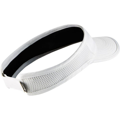 NA-H26 (W nk aerobill fthrlt visor adj white/black) 102091790 - Otahuhu Shoes