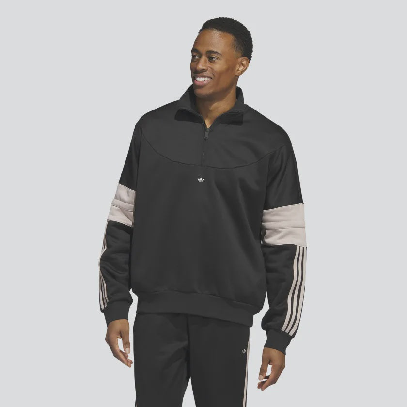 AA-Z19 (Adidas basket ball warm up track top black/wonder taupe) 32297165 ADIDAS