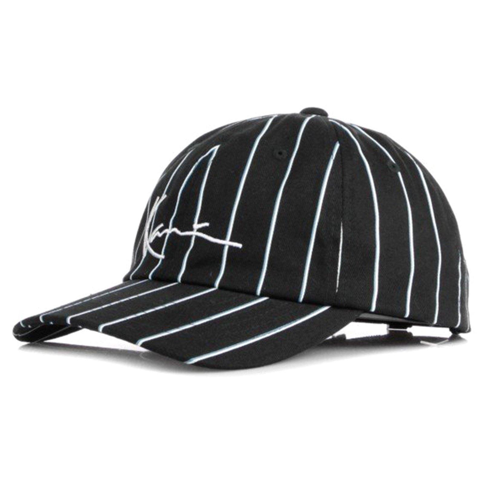 KKA-C (Signature Pinstripe Cap black/white/blue) - Otahuhu Shoes