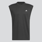 AA-D18(ALL-WORLD SLEEVELESS TANK TEE BLACK/WHITE) 12391795 ADIDAS