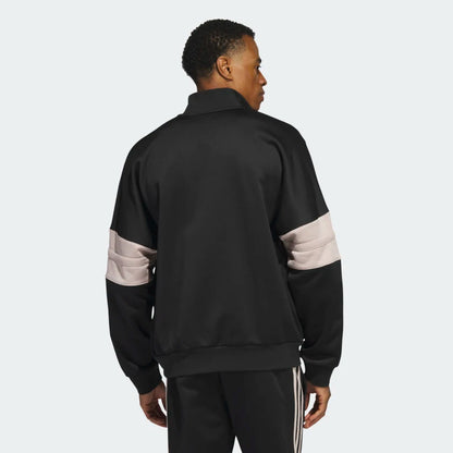 AA-Z19 (Adidas basket ball warm up track top black/wonder taupe) 32297165 ADIDAS