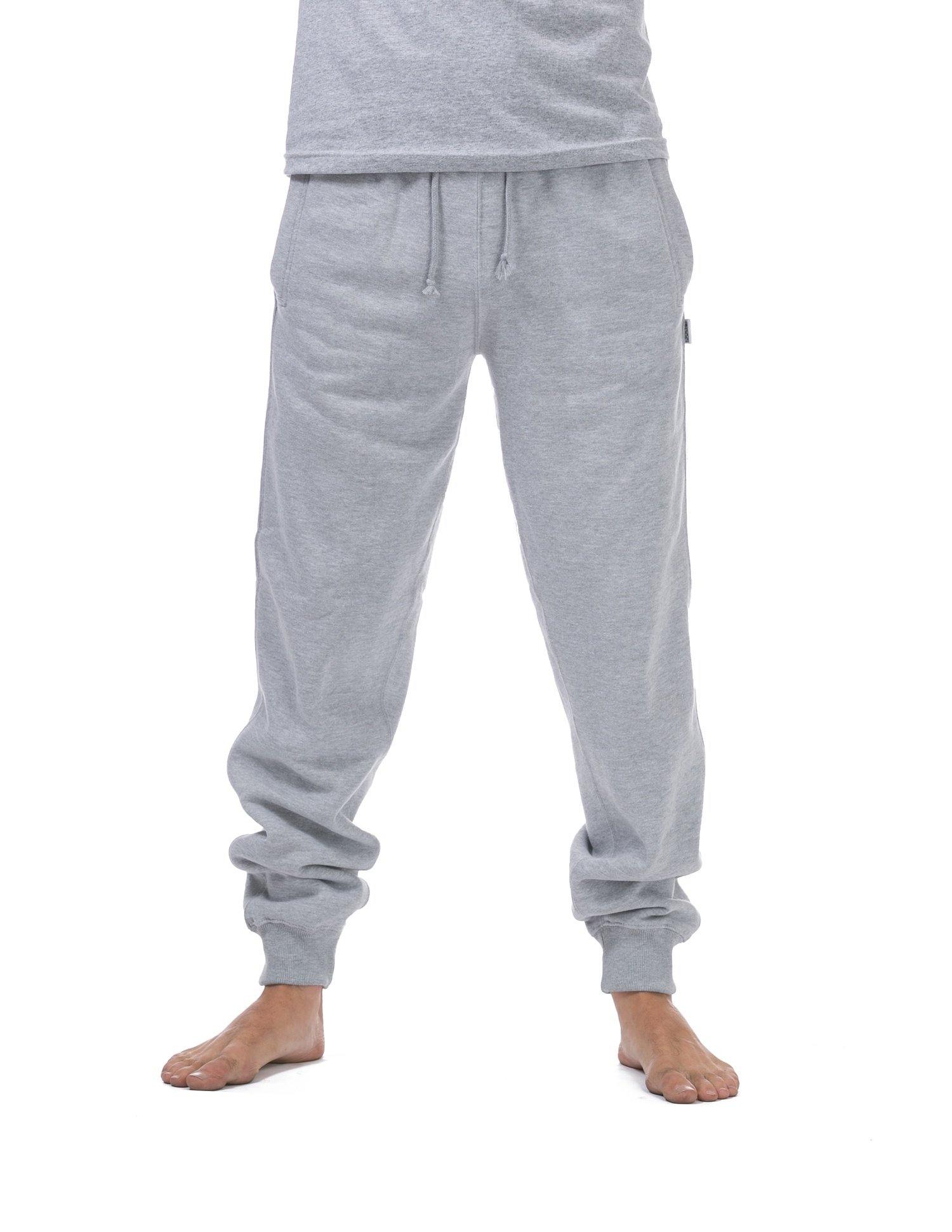 PC-H1(PRO CLUB Jogger Fleece Long Pants-Grey) - Otahuhu Shoes