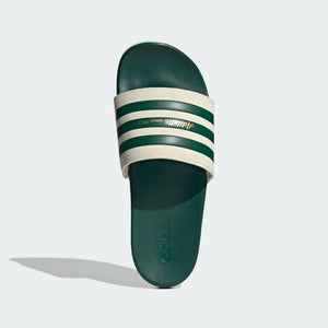 A-Q64 (Adilette comfort wonder white / collegiate green / gold metallic) 92293070 ADIDAS