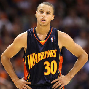 MNA F NBA SWING JERSEY WARRIORS 30 Stephen Curry ROAD 09 10 NAVY