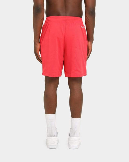 MNA-J8 (Basic mesh court short bulls red) 22194347 - Otahuhu Shoes