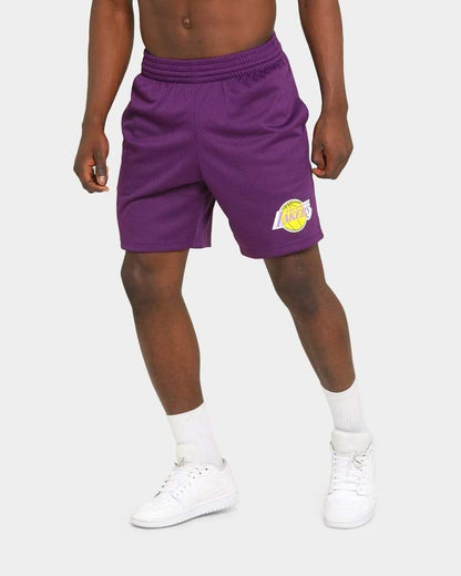 MNA-M8 (Basic mesh court short lakers purple) 22194347 - Otahuhu Shoes