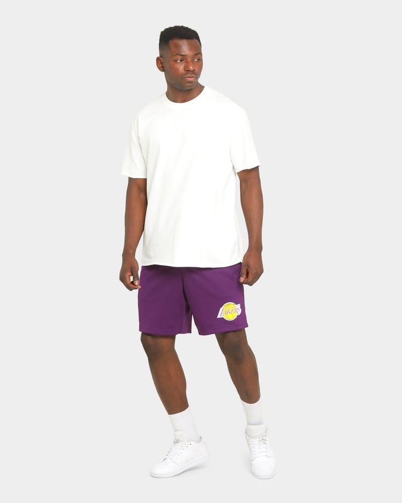 MNA-M8 (Basic mesh court short lakers purple) 22194347 - Otahuhu Shoes