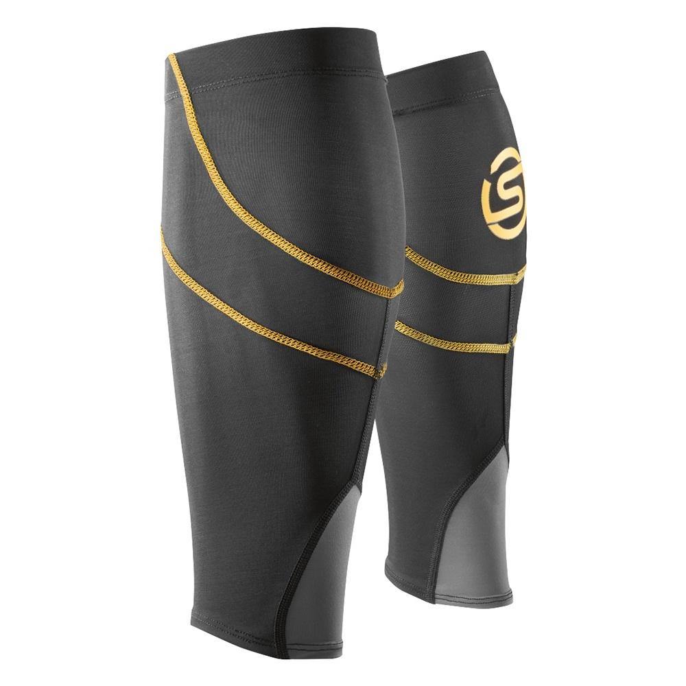 SK-B (ESTL UNISEX CALFTIGHTS MX BLK/YELLOW) 21893600 - Otahuhu Shoes