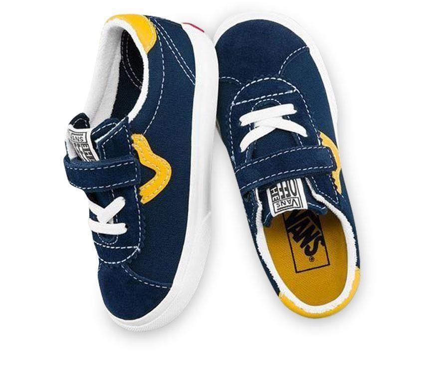 V-K13 (Vans sport v classic dress blue/saffron) 62193988 - Otahuhu Shoes