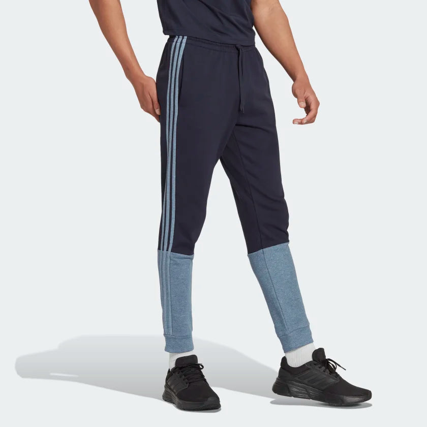 AA-W14 (Adidas essentials Melange french terry joggers legend ink/metallic) 72294605 ADIDAS