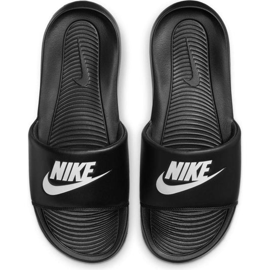 N-K119 (Nike victori one slide black/white) 12192558 - Otahuhu Shoes