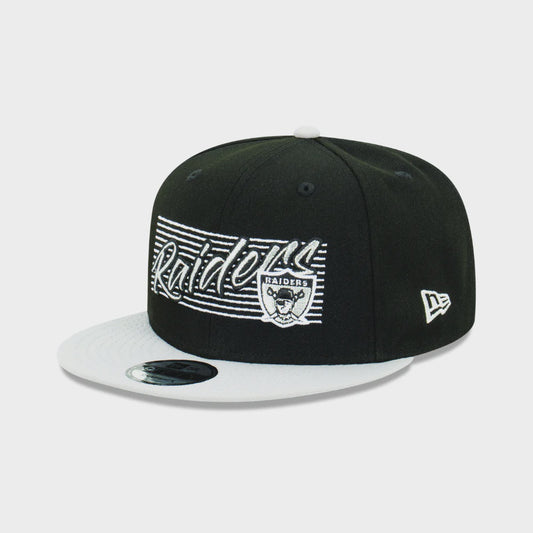 NEC-Z37 (950La raiders Q222 script block osfm) 52293250 NEW ERA