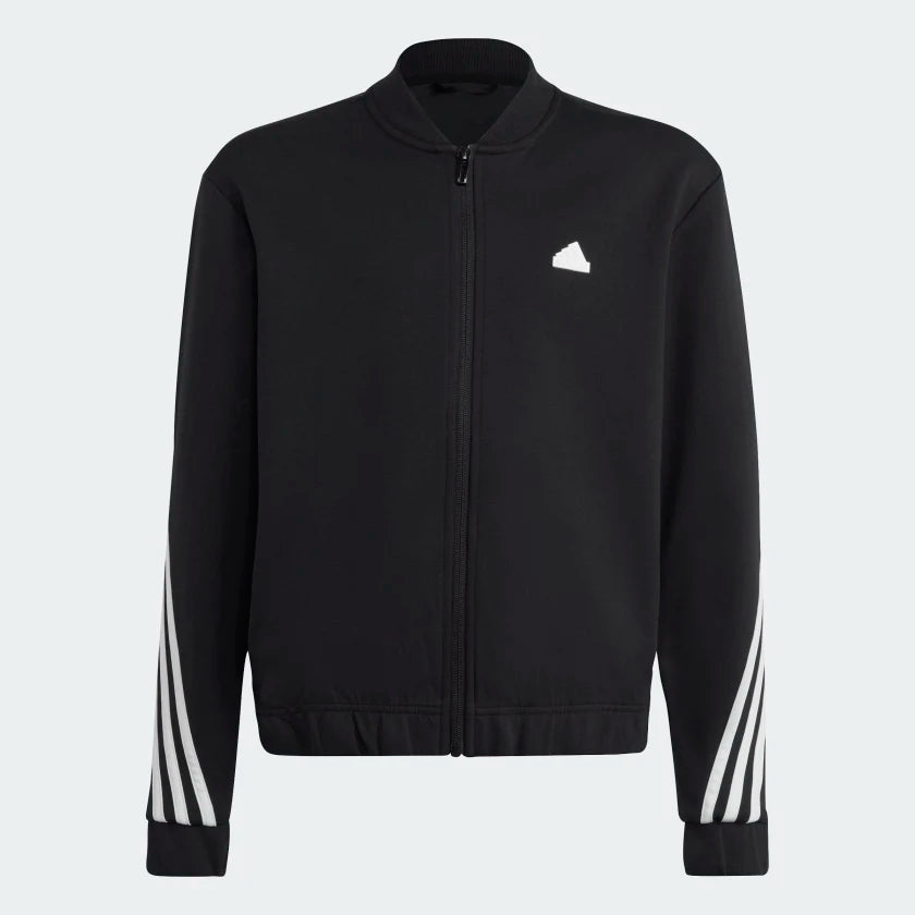 AA-C20 (Adidas future icons 3 stripes tracksuit black/white) 32297165 ADIDAS