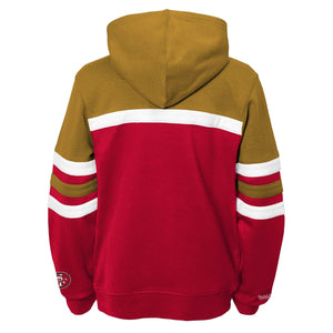 MNA-W13 (Head coach hoody 49ers gold) 102198695 MITCHELL AND NESS