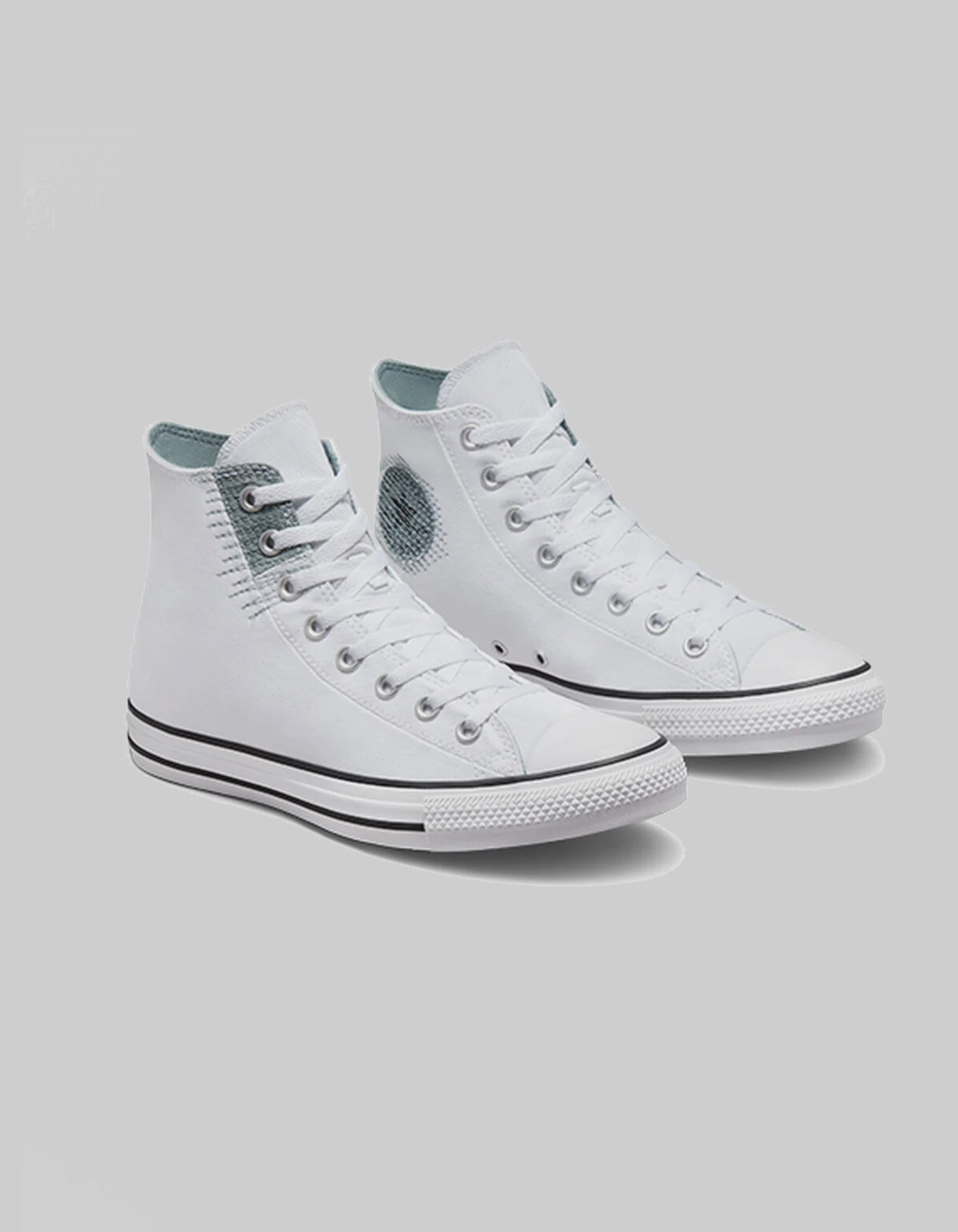 CT-D37 (Converse ct summer utility hi white/tidepool grey/black) 52395650 CONVERSE