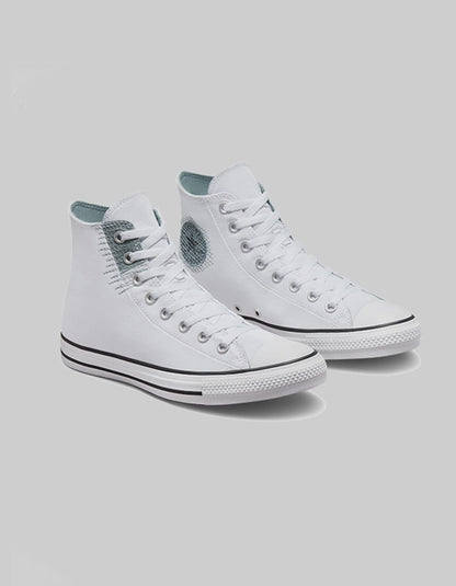 CT-D37 (Converse ct summer utility hi white/tidepool grey/black) 52395650 CONVERSE