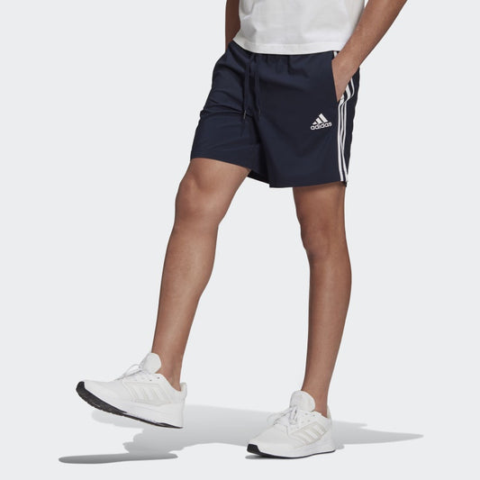 AA-P13 (Adidas aeroready essentials chelsea 3-stripes shorts legend ink/white) 12292560 ADIDAS