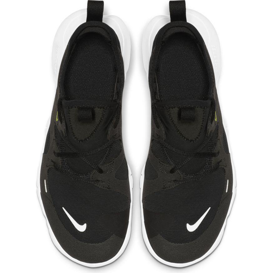 N-R113 (Nike free rn 5.0 gs blk/wht/antracite/volt) 12097161 - Otahuhu Shoes