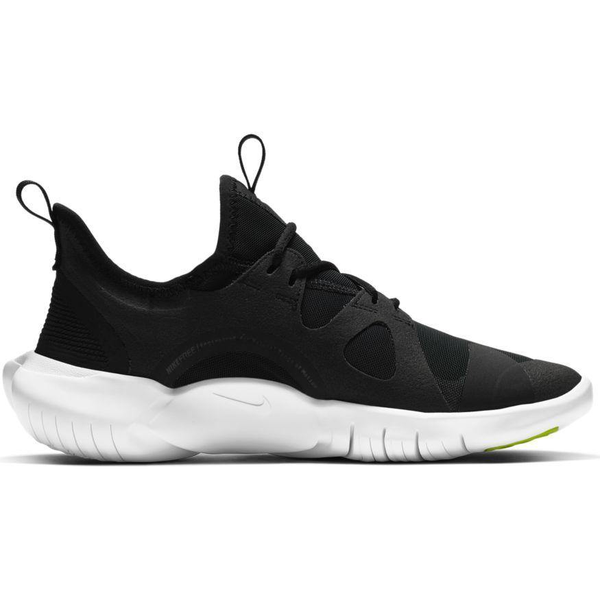 N-R113 (Nike free rn 5.0 gs blk/wht/antracite/volt) 12097161 - Otahuhu Shoes