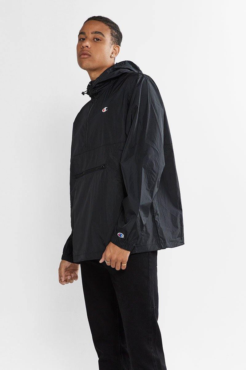 CA-C8 (Lf packable anorak black/black) 32196087 - Otahuhu Shoes