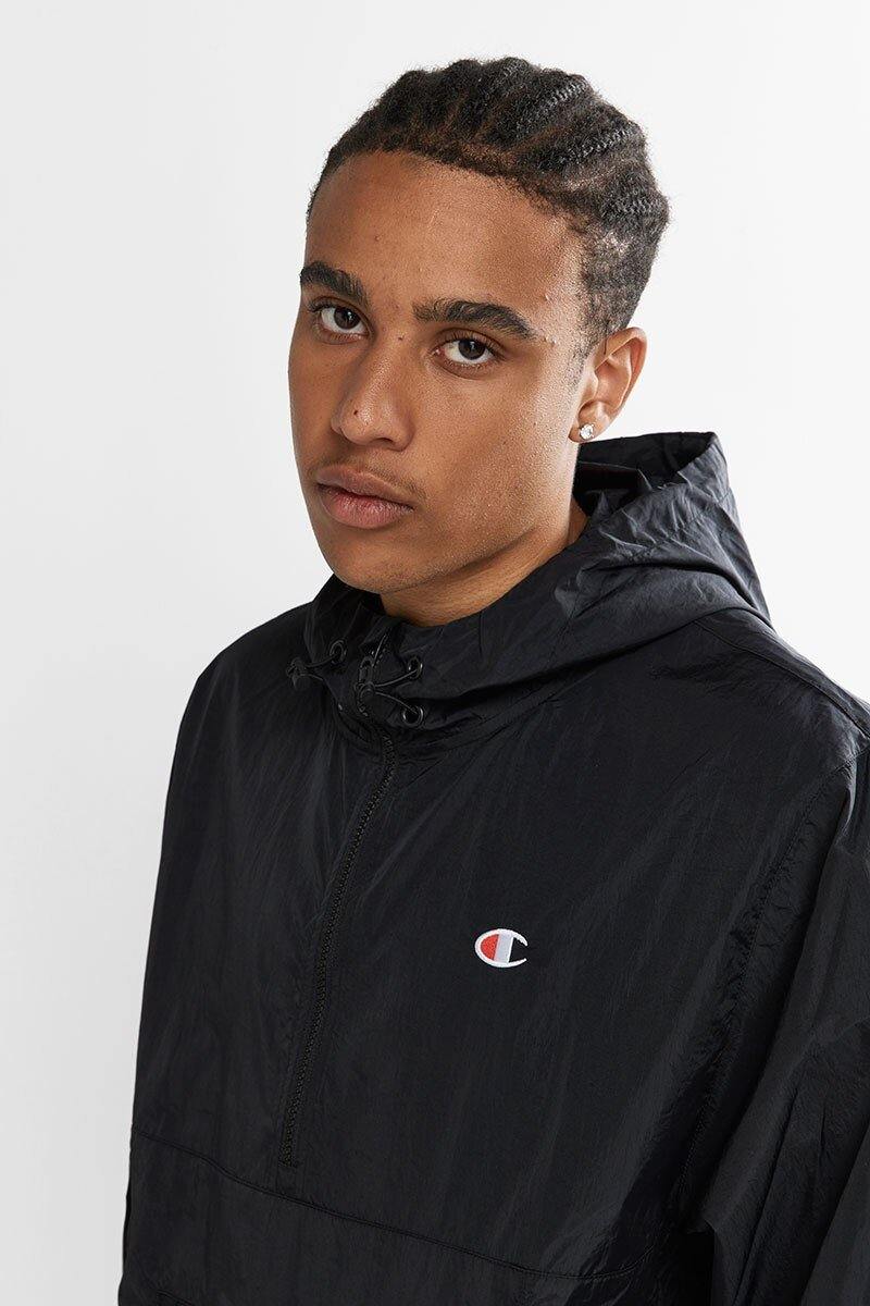 CA-C8 (Lf packable anorak black/black) 32196087 - Otahuhu Shoes