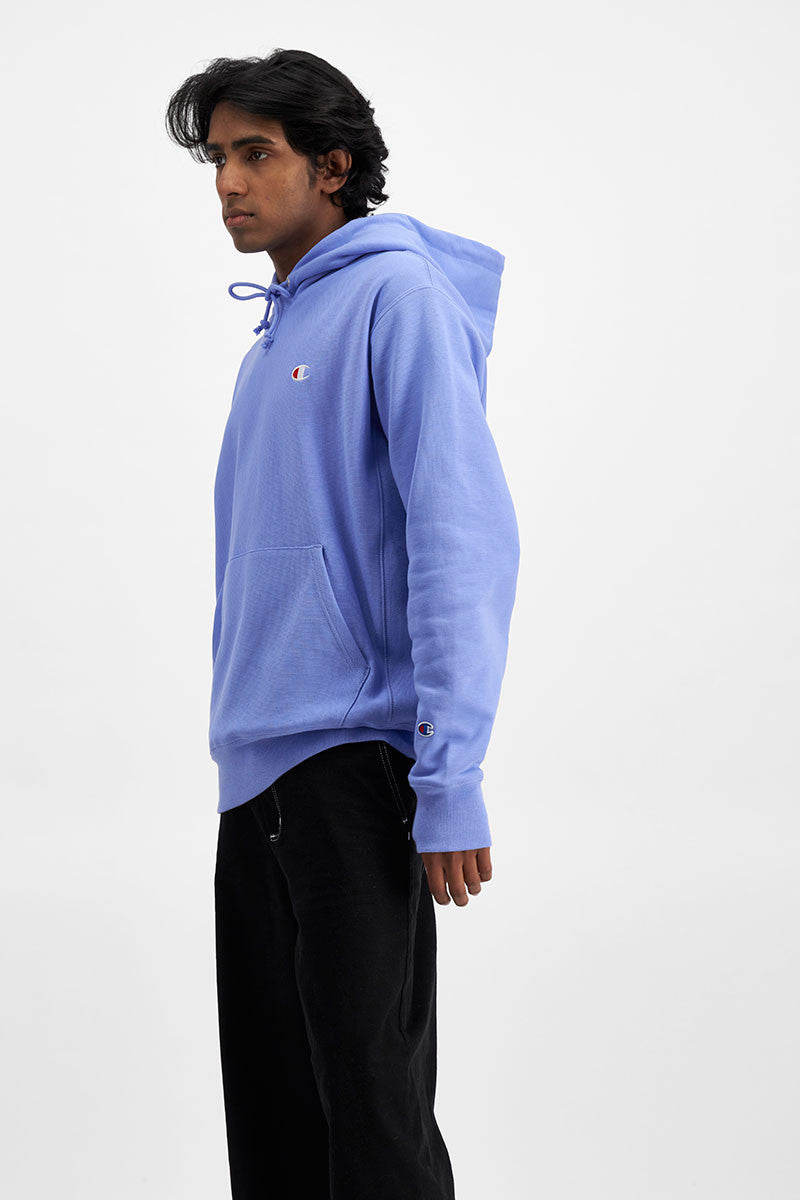 CA-V9 (Reverse weave terry hoodie charming blue) 22295652 CHAMPION