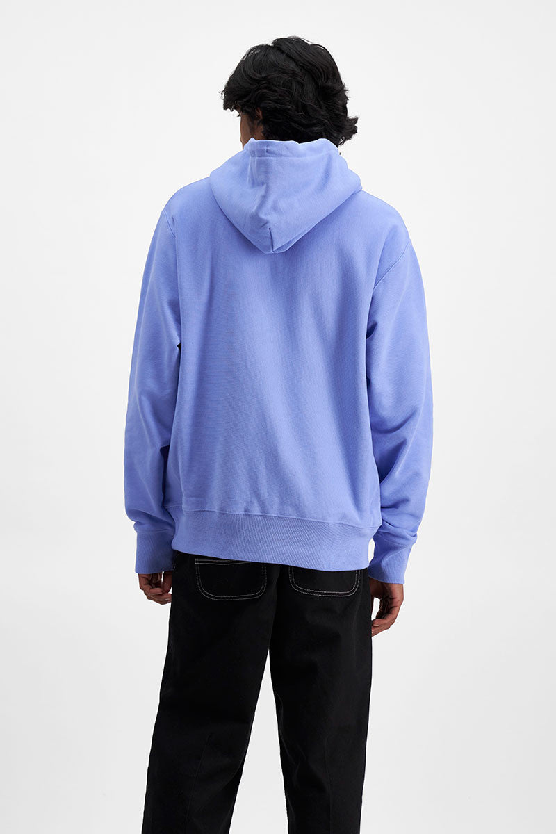 CA-V9 (Reverse weave terry hoodie charming blue) 22295652 CHAMPION