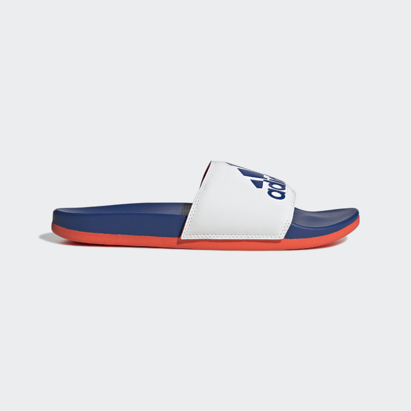 A-U62 (Adilette comfort slide white/royal blue/solar red) 112192815 ADIDAS