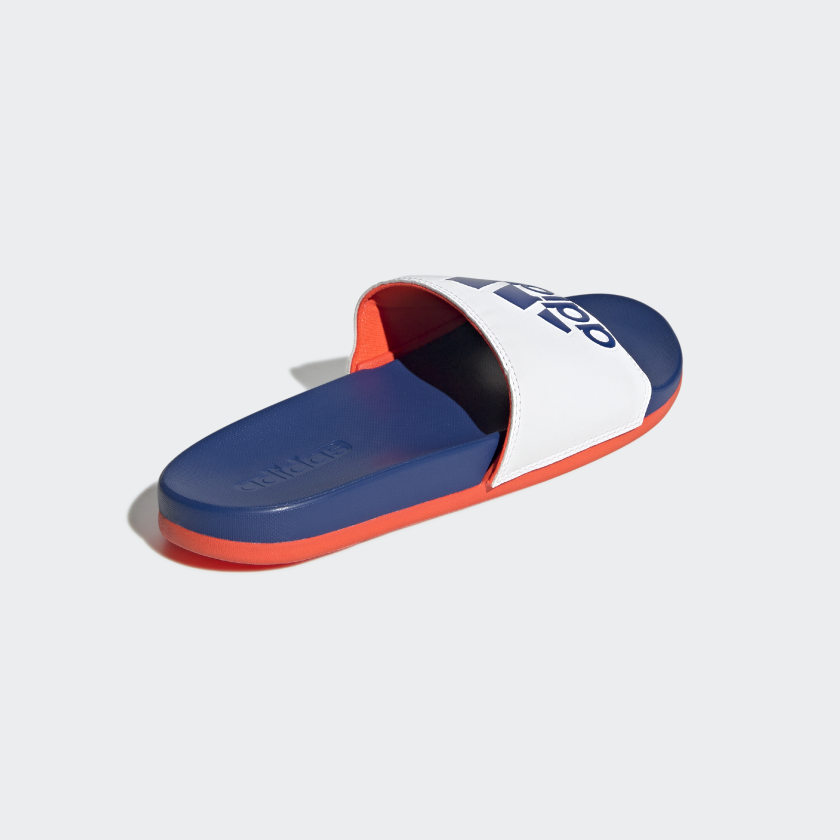 A-U62 (Adilette comfort slide white/royal blue/solar red) 112192815 ADIDAS