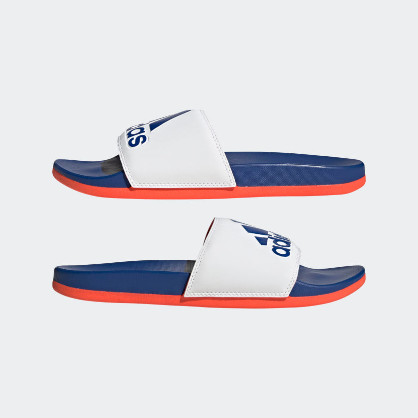 A-U62 (Adilette comfort slide white/royal blue/solar red) 112192815 ADIDAS