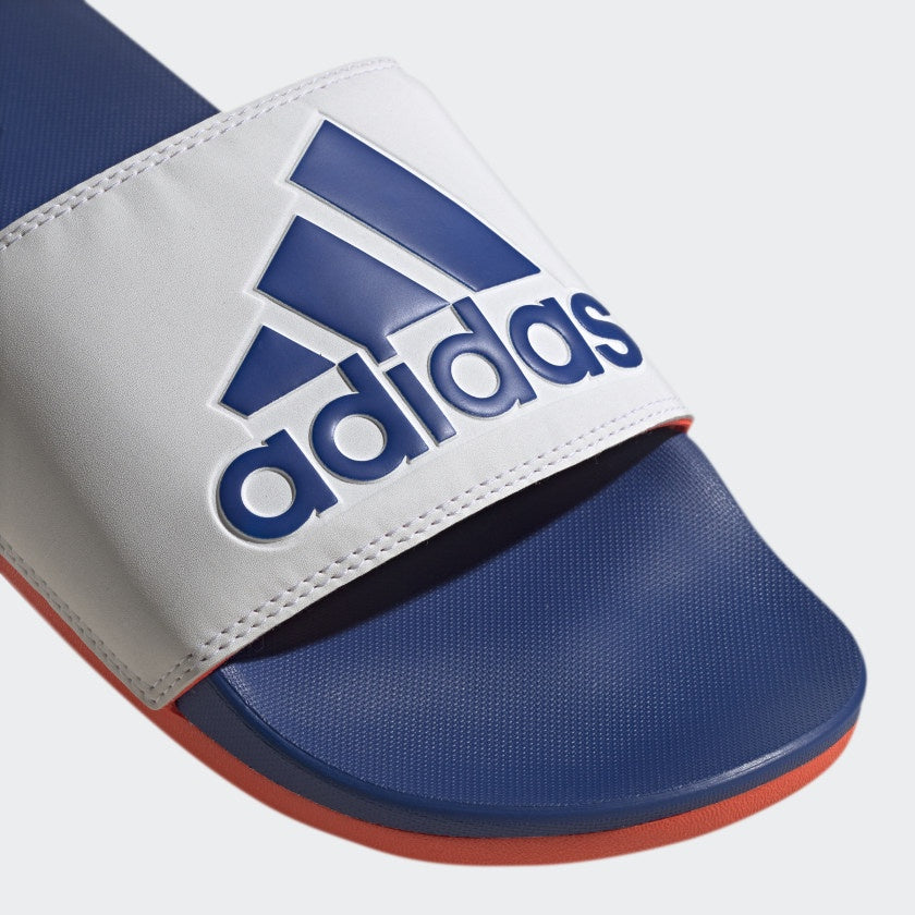 A-U62 (Adilette comfort slide white/royal blue/solar red) 112192815 ADIDAS