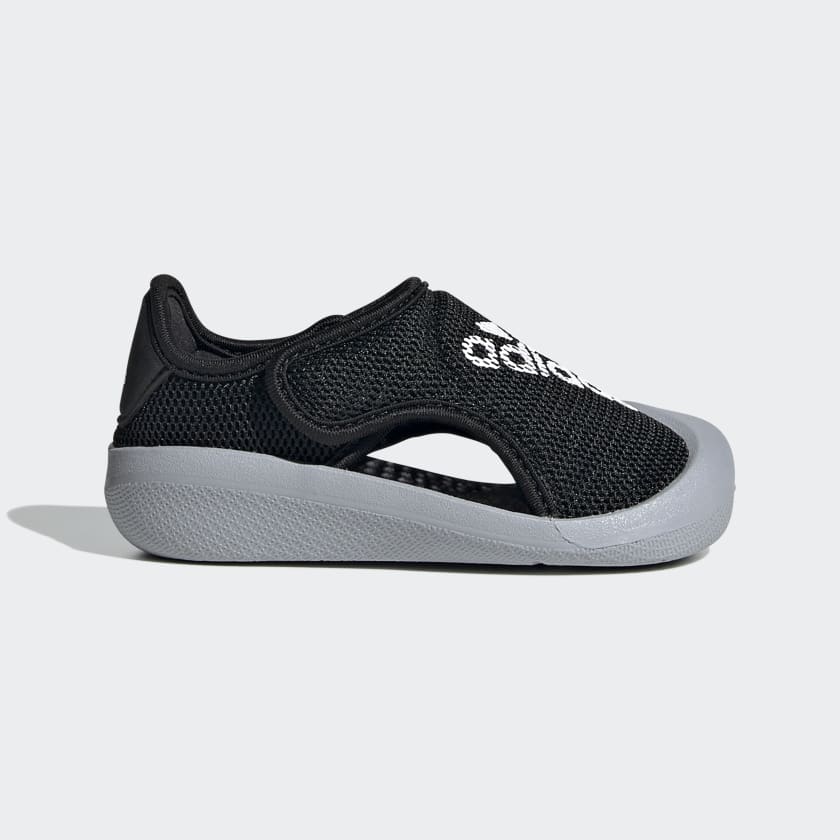 A-V64 (Adidas altaventure sport swim sandal core black/white/halo silver) 112293585 ADIDAS
