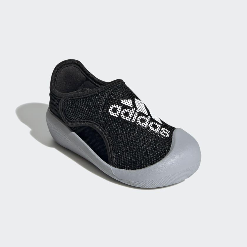 A-V64 (Adidas altaventure sport swim sandal core black/white/halo silver) 112293585 ADIDAS