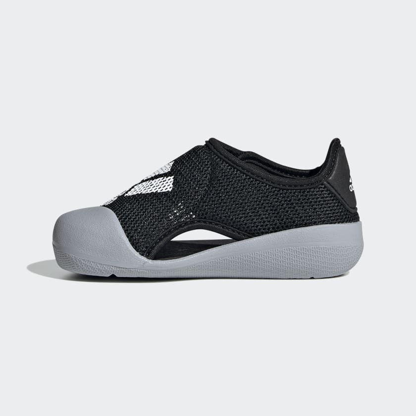 A-V64 (Adidas altaventure sport swim sandal core black/white/halo silver) 112293585 ADIDAS