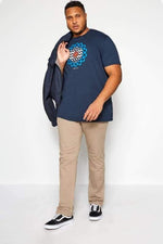 BSA-F (Op art tee dark navy) 112093041 - Otahuhu Shoes