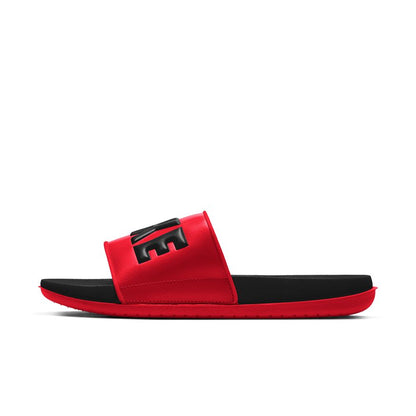 N-L133 (Nike offcourt slide black/university red) 122292813 NIKE