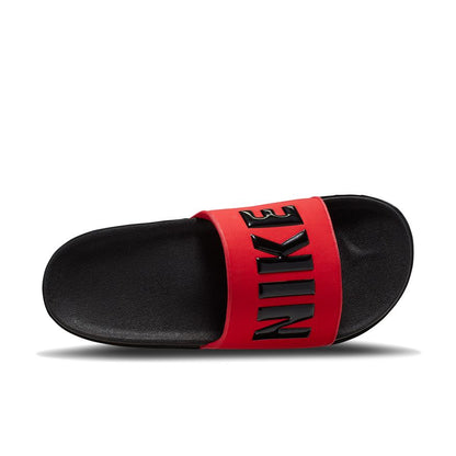 N-L133 (Nike offcourt slide black/university red) 122292813 NIKE