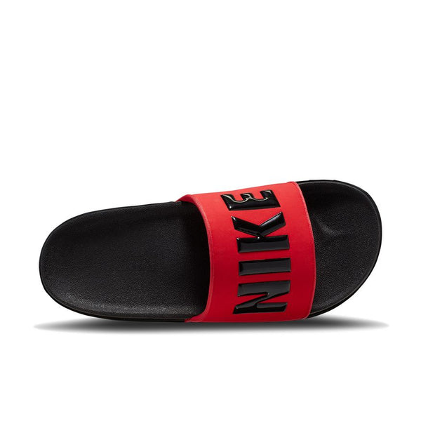 N L133 Nike offcourt slide black university red 122292813