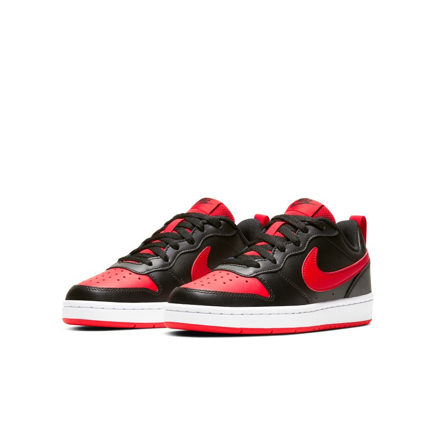 N-Q133 (Nike Court Borough Low 2 black/university red/white) 12394092 NIKE