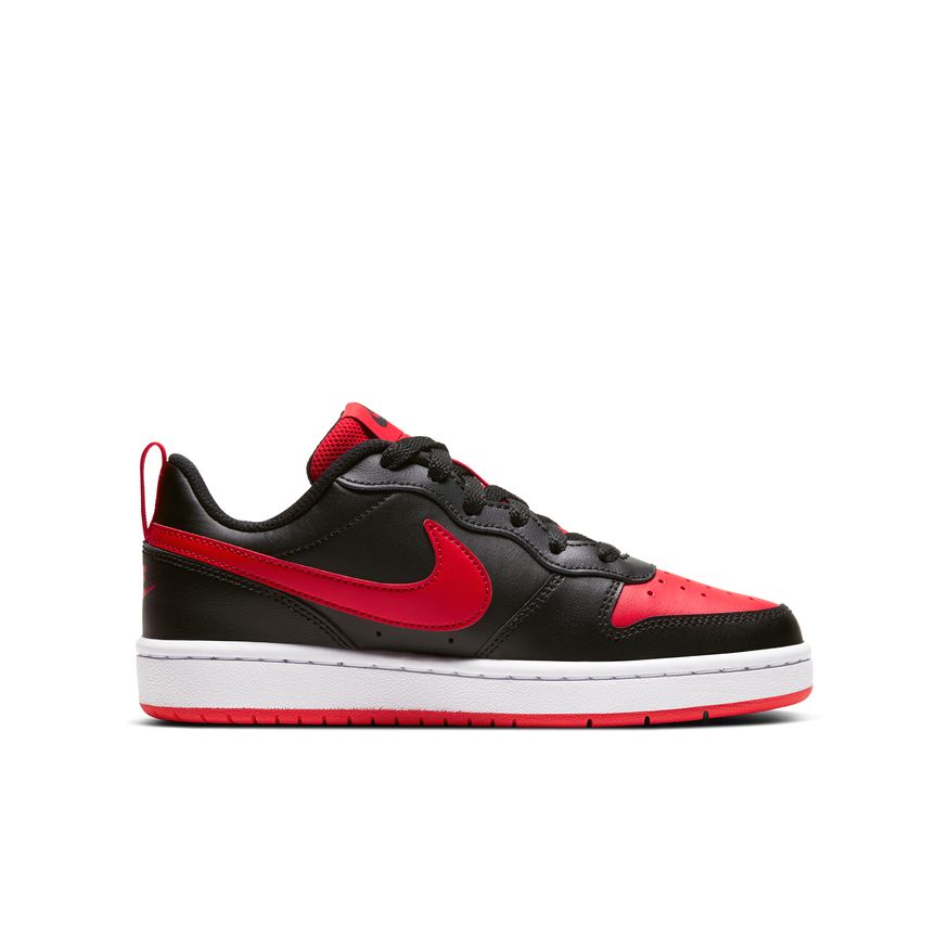 N-Q133 (Nike Court Borough Low 2 black/university red/white) 12394092 NIKE