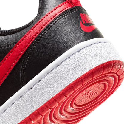 N-Q133 (Nike Court Borough Low 2 black/university red/white) 12394092 NIKE