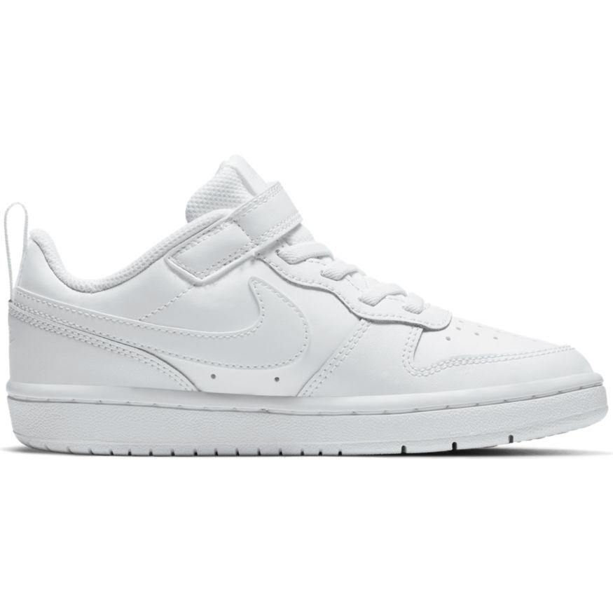 N-M119 (Nike court borough low 2 white/white) 12193069 - Otahuhu Shoes