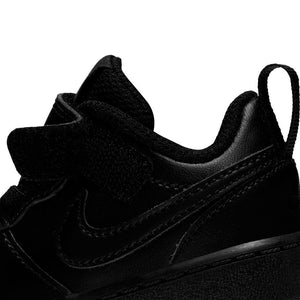 N-N129 (Nike court borough low 2 black/black) 52293060 NIKE