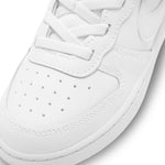 N-U118 (Nike court borough low 2 td white/white) 12192588 - Otahuhu Shoes